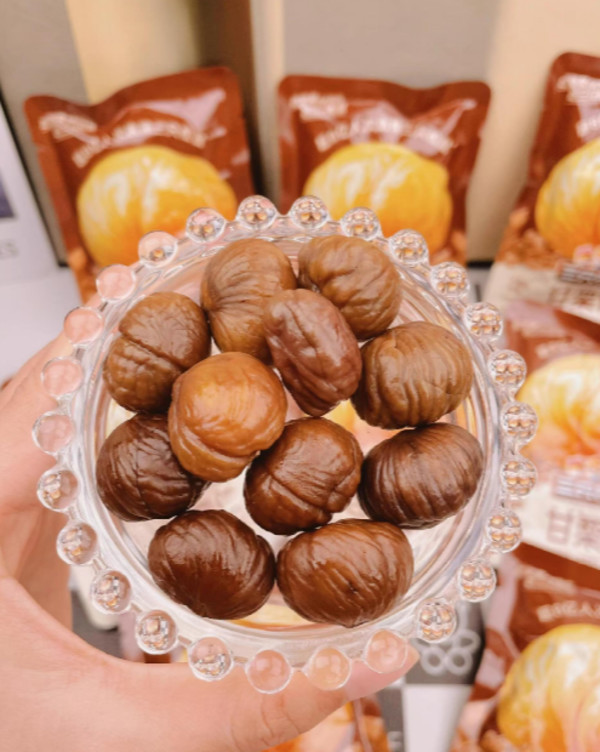 【三只松鼠_甘栗仁40g】迁西燕山产板栗仁油栗仁栗子坚果休闲零食 图片 5