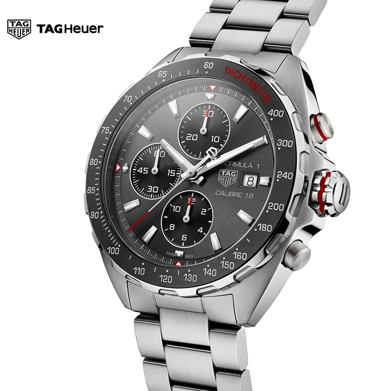 TAG Heuer泰格豪雅官方正品F1系列赛车烟灰机械计时码表