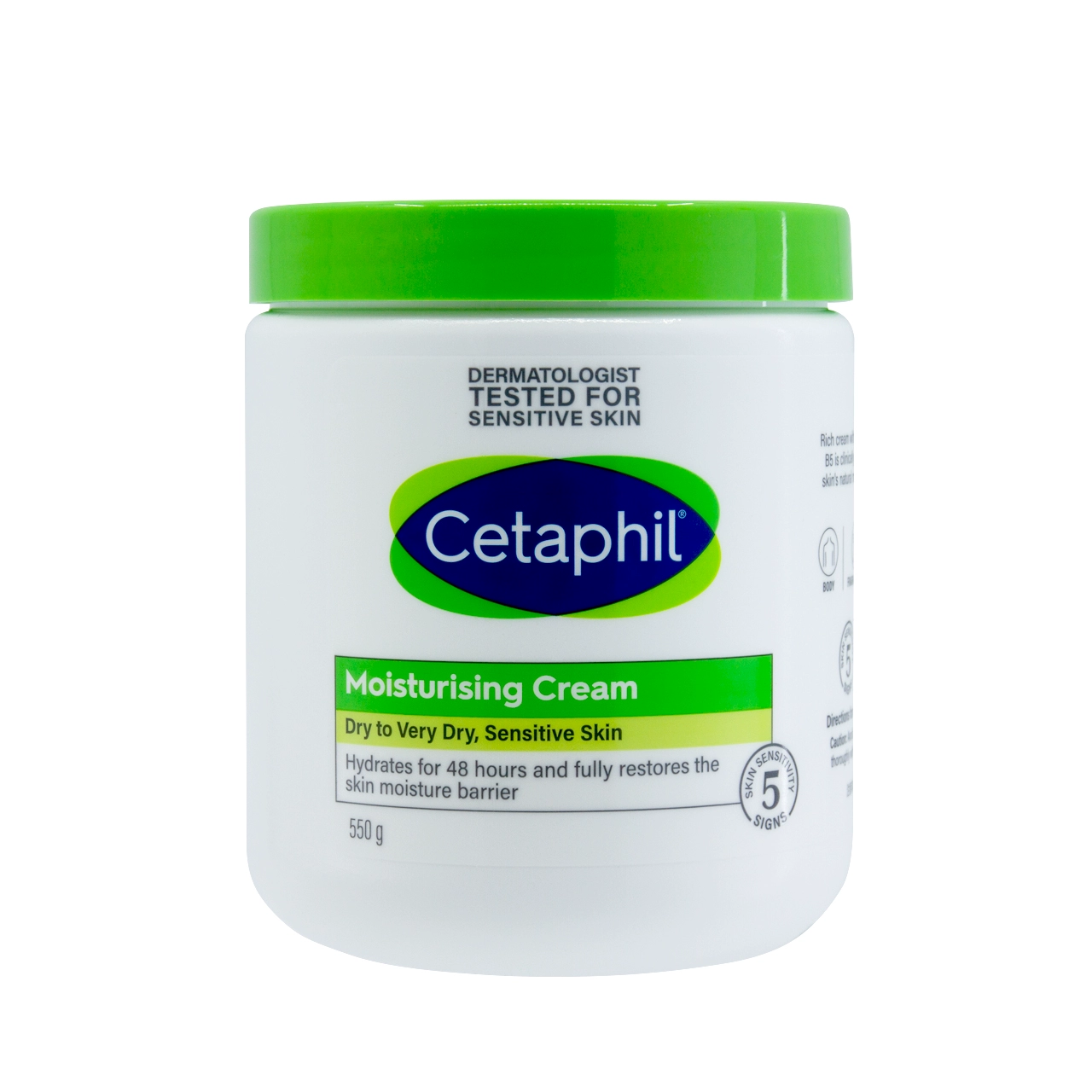 Cetaphil丝塔芙大白罐润肤霜550g补水保湿身体乳非面霜