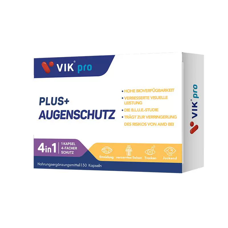 德国VIKpro进口双专利高端叶黄素护眼玉米黄质
