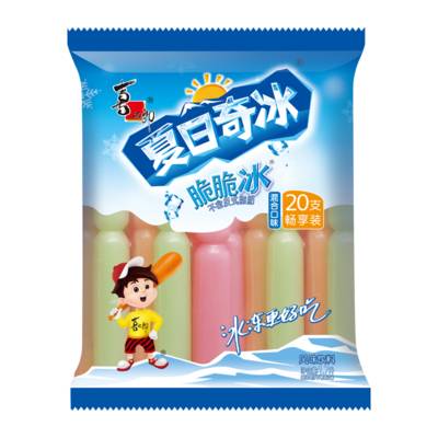 喜之郎夏日奇冰脆脆冰42g*5支棒棒碎碎冰冰夏季小零食