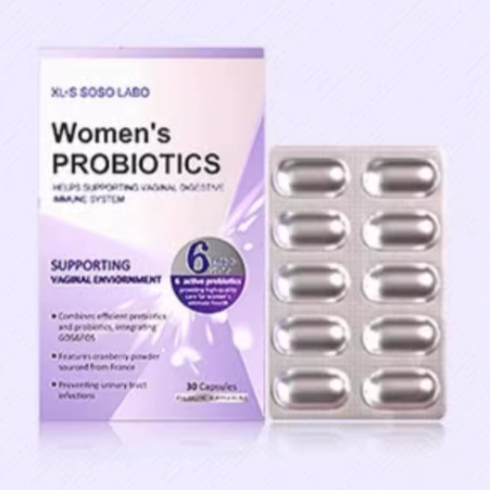 爱可丝益生菌 蔓越莓硒女性益生菌护理妇科孕妇 活性乳酸杆菌胶囊