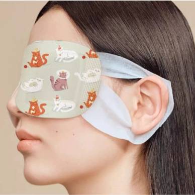 蒸汽眼罩缓解眼睛疲劳热敷去黑眼圈发热眼罩睡觉遮光学生护眼贴