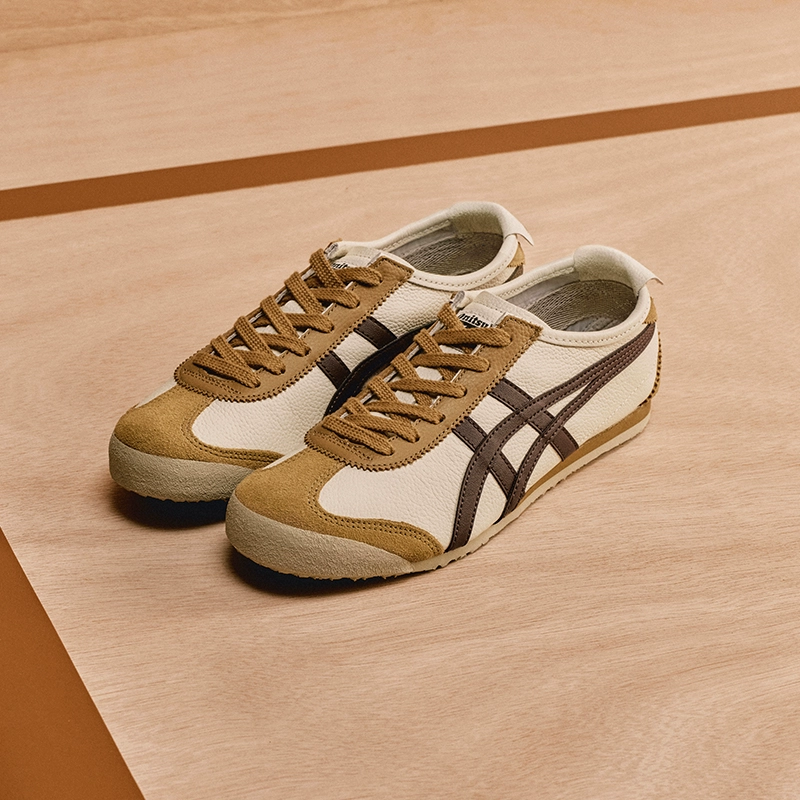 [经典]Onitsuka Tiger鬼塚虎MEXICO 66™秋季棕色复古运动休闲鞋