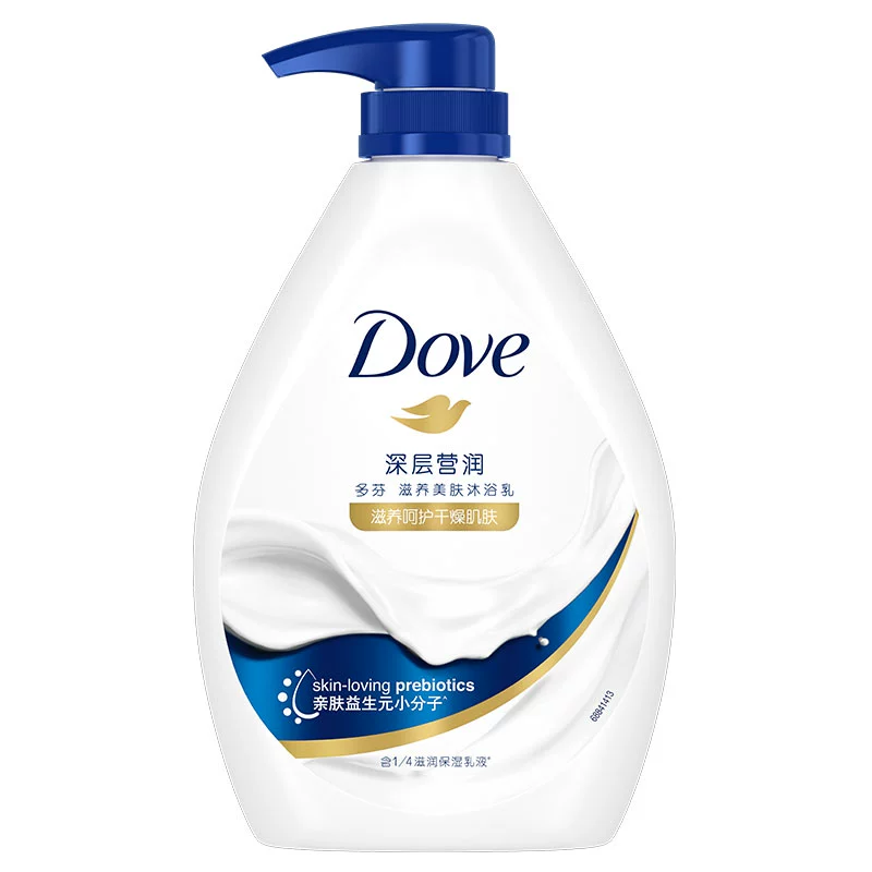 DOVE多芬滋润保湿沐浴露男女士温和清洁乳液730g多香型