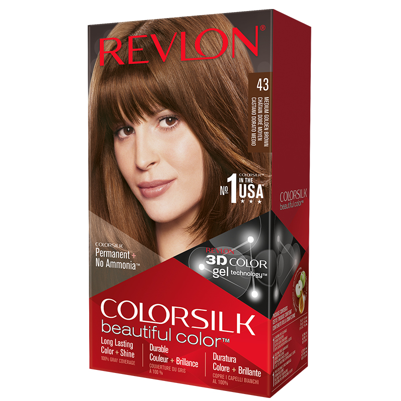 【清仓特价】Revlon露华浓染发剂丽然染发膏流行色在家染发2盒