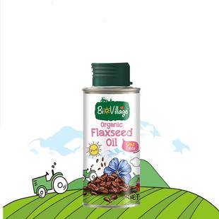 【自营】碧欧奇有机亚麻籽油宝宝辅食搭配用油100ml营养孕妇儿童
