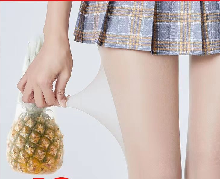 10双菠萝连裤黑丝袜女人味夏季薄款防勾丝纯欲风裸感肉色光腿神器