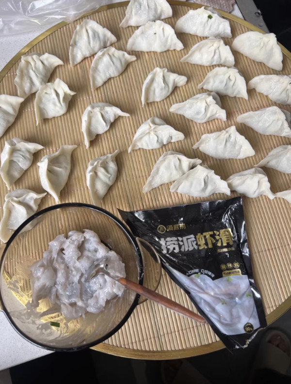 【10件99元】海底捞虾滑火锅食材青虾95%冷冻早餐虾丸虾球100g 图片 5