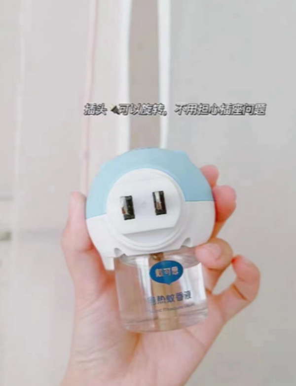 戴可思电蚊香液婴儿专用室内驱蚊器儿童无烟无味电热蚊香进口溶剂 图片 6