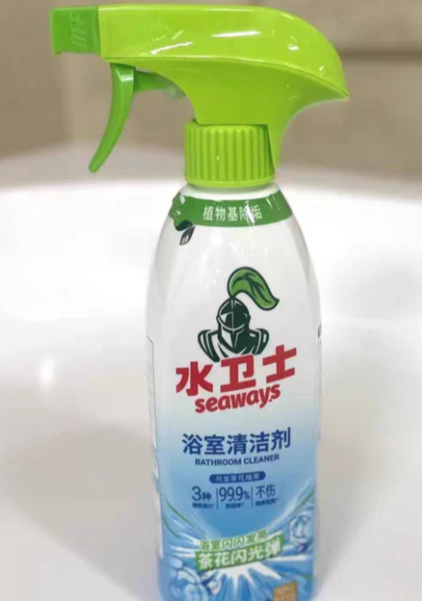 水卫士浴室清洁剂玻璃顽固水垢清除剂卫生间厕所瓷砖强力去垢除菌 图片 2