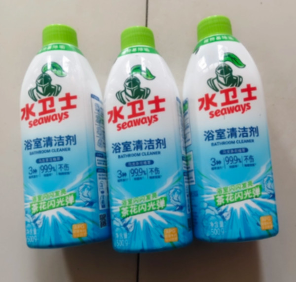 水卫士浴室清洁剂玻璃顽固水垢清除剂卫生间厕所瓷砖强力去垢除菌 图片 1