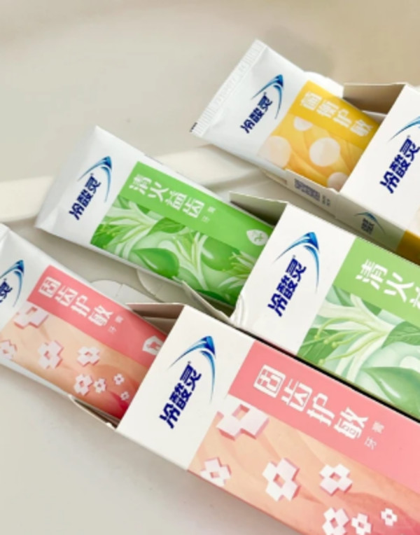 【吴磊推荐】冷酸灵抗敏感牙膏套装极地白清新口气洁白牙齿旗舰店 图片 4