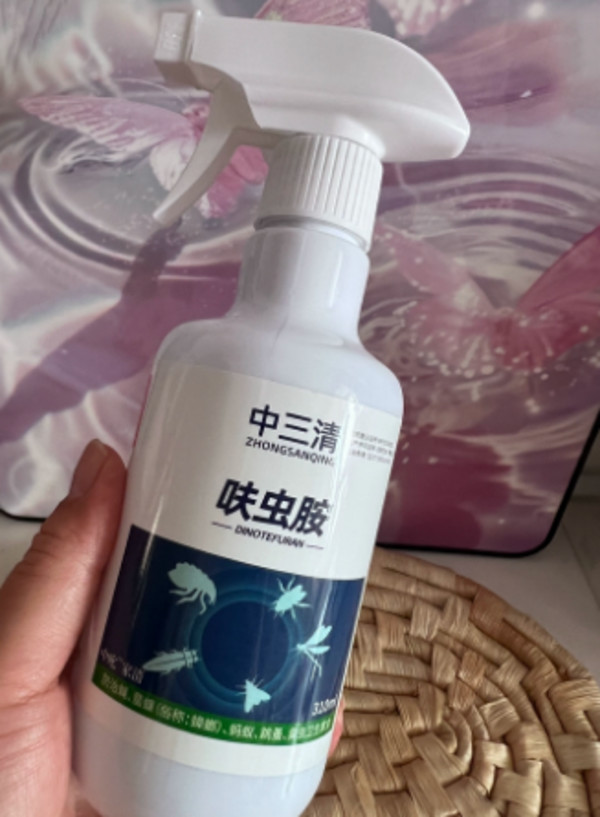 中三清呋虫胺杀虫剂家用室内蟑螂药全窝跳蚤药灭蚂蚁除驱虫喷雾J 图片 4