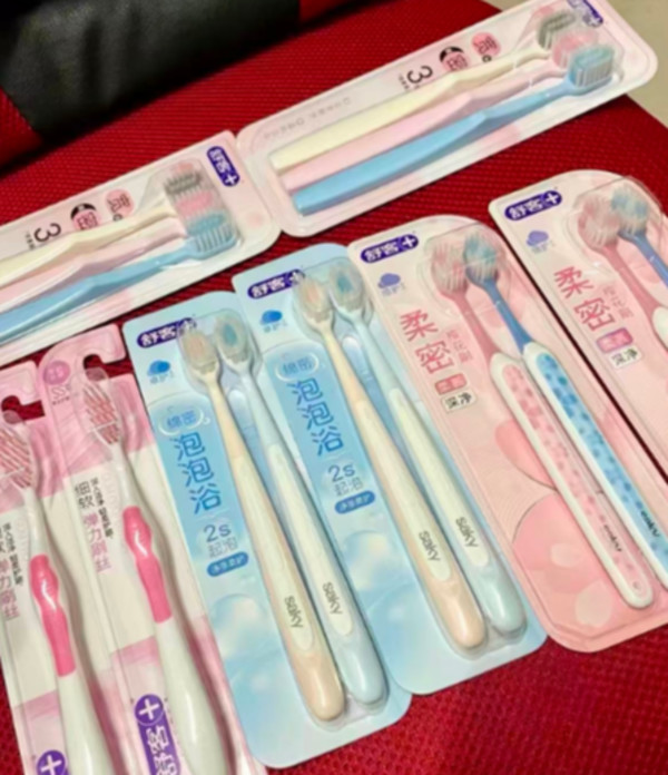 【买一套送一套】舒客牙刷软毛成人情侣小头家庭装品牌官方旗舰店 图片 6