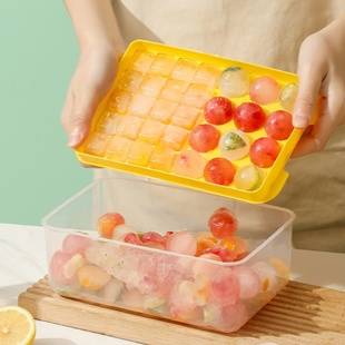 【冰块神器！】制冰储冰盒带盖装食品级冰块模具