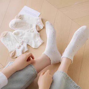 【10双】女士春夏季薄款浅口短袜