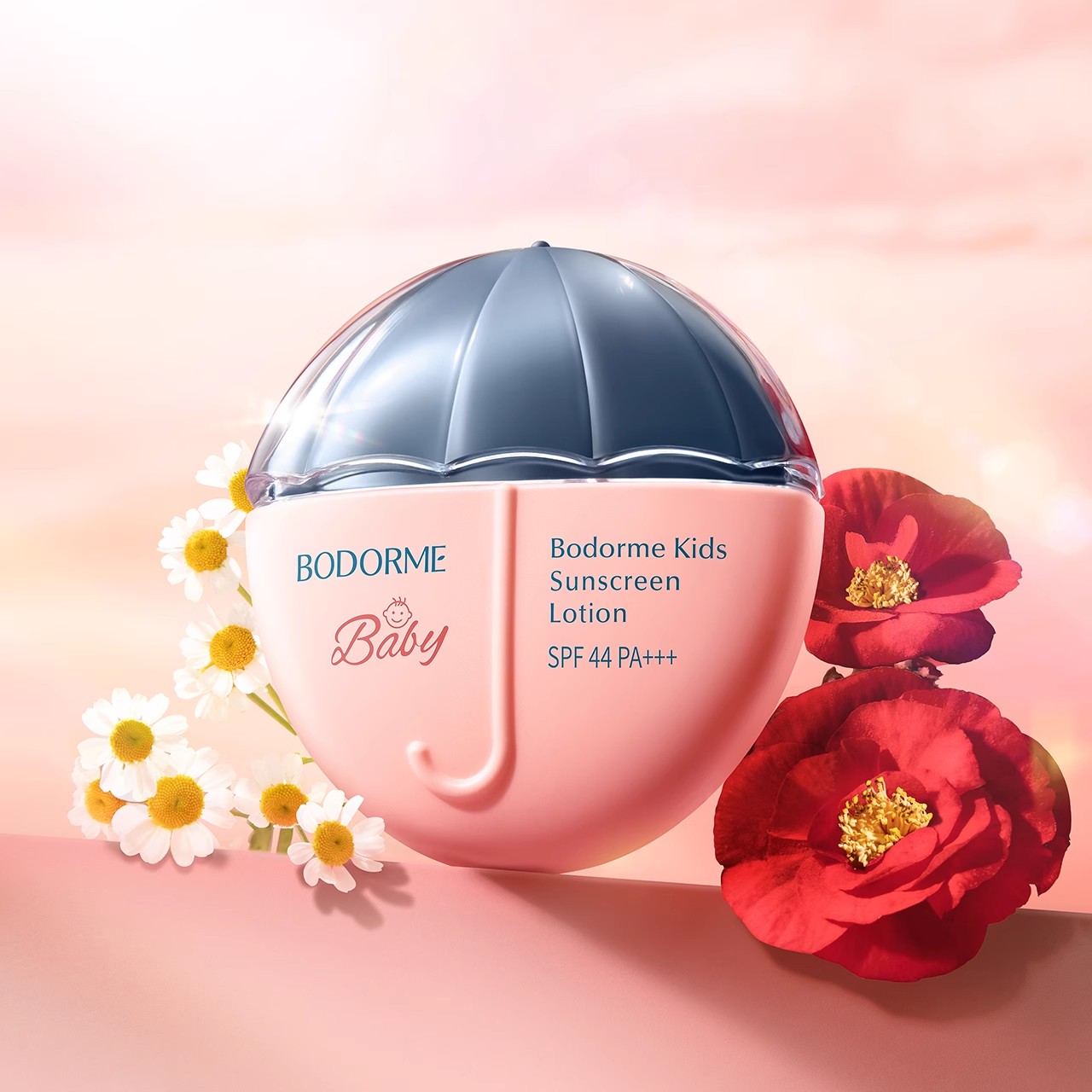 贝德美儿童防晒乳隔离霜防晒红晒黑宝宝专用户外防晒润肤霜 SPF44