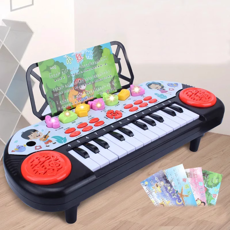 初学者可弹奏钢琴宝宝益智2男女孩生日礼物5儿童电子琴玩具3一6岁