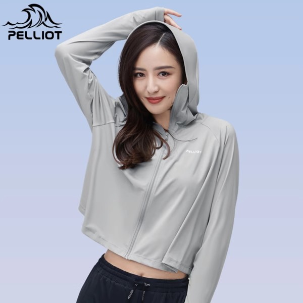 伯希和防晒衣女夏季冰丝皮肤衣户外轻薄透气专业防晒服宽松外套
