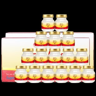 【自营】双莲进口冰糖即食燕窝孕妇滋补营养品75ml*6*4组泰国正品