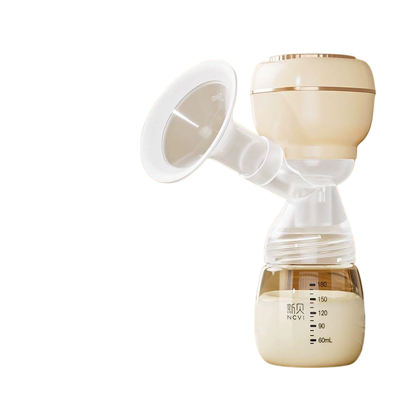 新贝电动吸奶器母乳全自动微震变频便携一体式静音吸乳器拔奶器