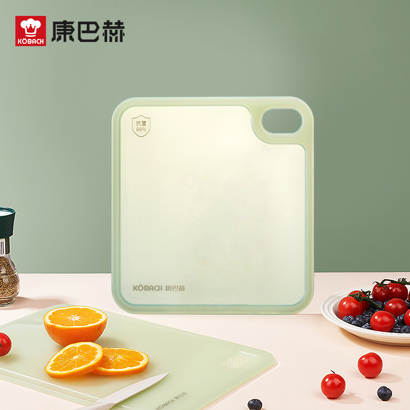 【康巴赫】菜板抗菌防霉家用案板厨房专用切水果婴儿辅食双面砧板