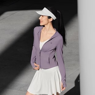 波司登2025夏季新款户外防紫外线遮阳原纱UPF100凉感显瘦防晒衣女