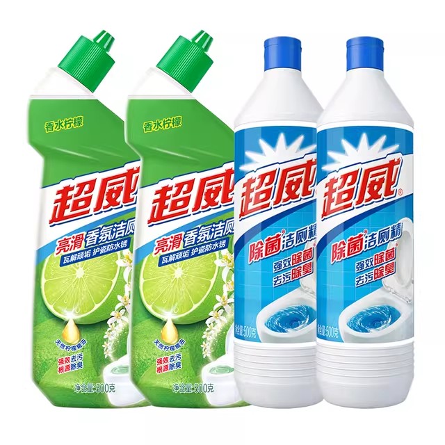 超威洁厕灵液洗厕所除臭清香型马桶清洁剂神器除垢去黄强力去渍净