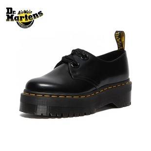 Dr.Martens马丁博士Holly英伦女秋季舒适百搭休闲气质圆头德比鞋