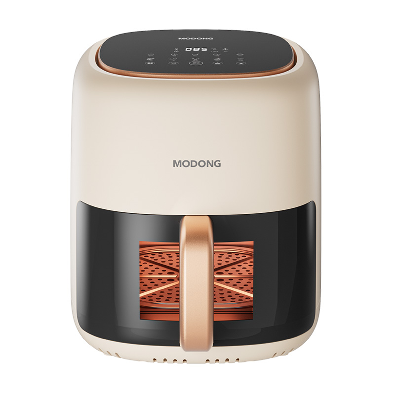 摩动空气炸锅家用可视新款6L大容量多功能一体智能蒸汽炸锅烤箱