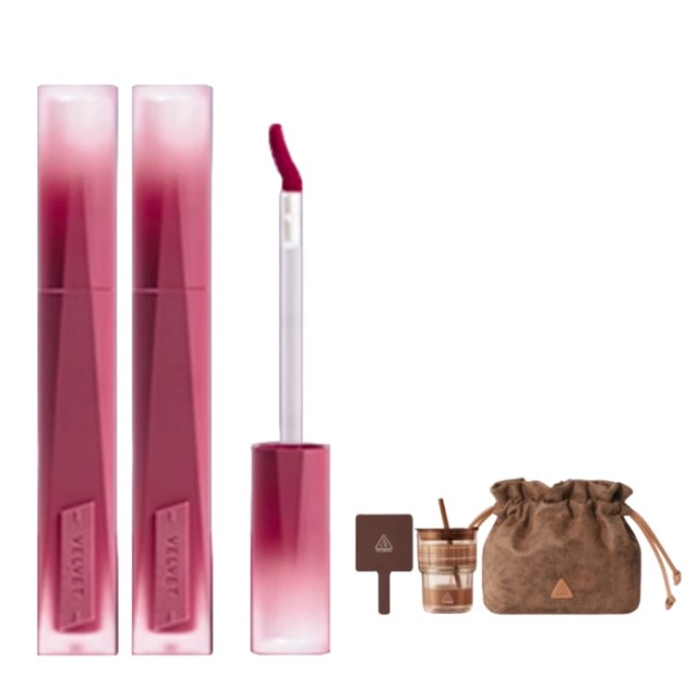 【双11狂欢】3CE丝绒唇釉升级 口红哑光滋润裸色橘彩妆女生日礼物