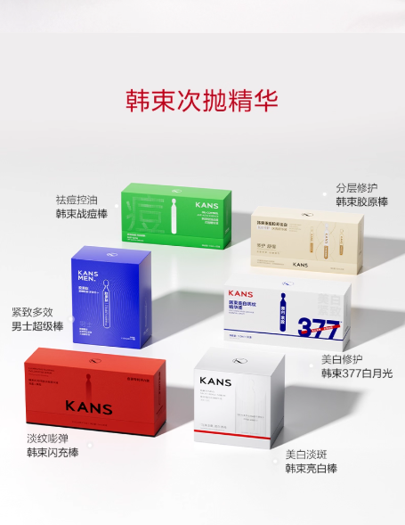 【百亿补贴】韩束环肽闪充棒红蛮腰次抛精华液紧致修护抗皱护肤品