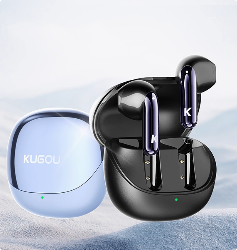 酷狗6.0蓝牙耳机半入耳式高清通话降噪长续航游戏音乐2025新款M23