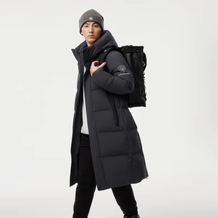 【高充绒】坦博尔羽绒服男款冬长款加厚休闲时尚运动防风保暖外套