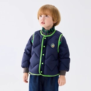 【三穿】马拉丁儿童羽绒服25冬装新款男女童大小童户外短款羽绒服