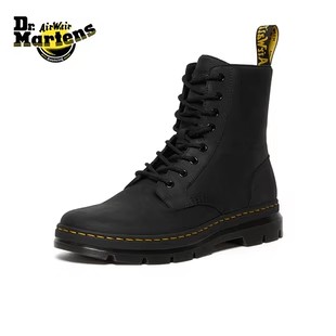 【Dr.Martens】英伦软皮黑短靴