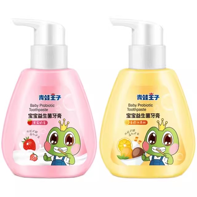 青蛙王子儿童奥拉氟牙膏150g