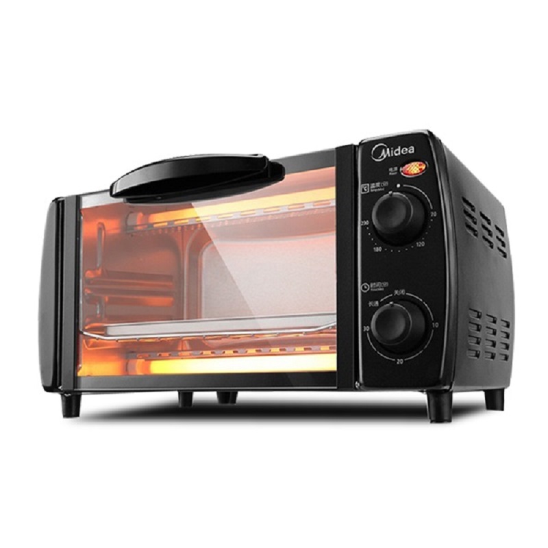 Midea/美的 T1-L101B家用多功能10L迷你小型电烤箱烘焙蛋糕烧烤肉