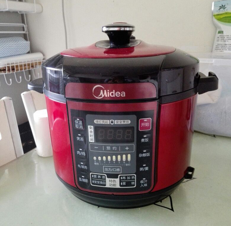 Midea/美的 MY-QC50A5电压力锅家用智能5L双胆高压饭煲正品6-10人
