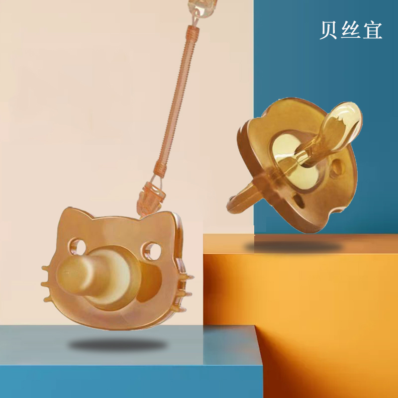 婴儿安抚奶嘴硅胶超软安睡型母乳实感仿真新生儿宝宝睡觉哄娃神器