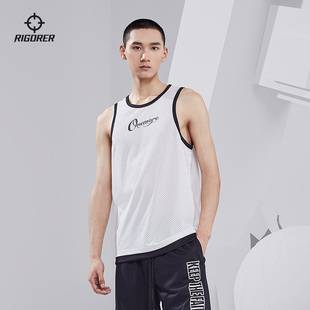 準者2022新款運動背心男籃球訓練健身跑步透氣薄速干寬松無袖T恤