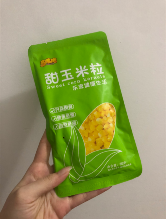 多嘴佬代餐即食甜玉米粒80g5袋