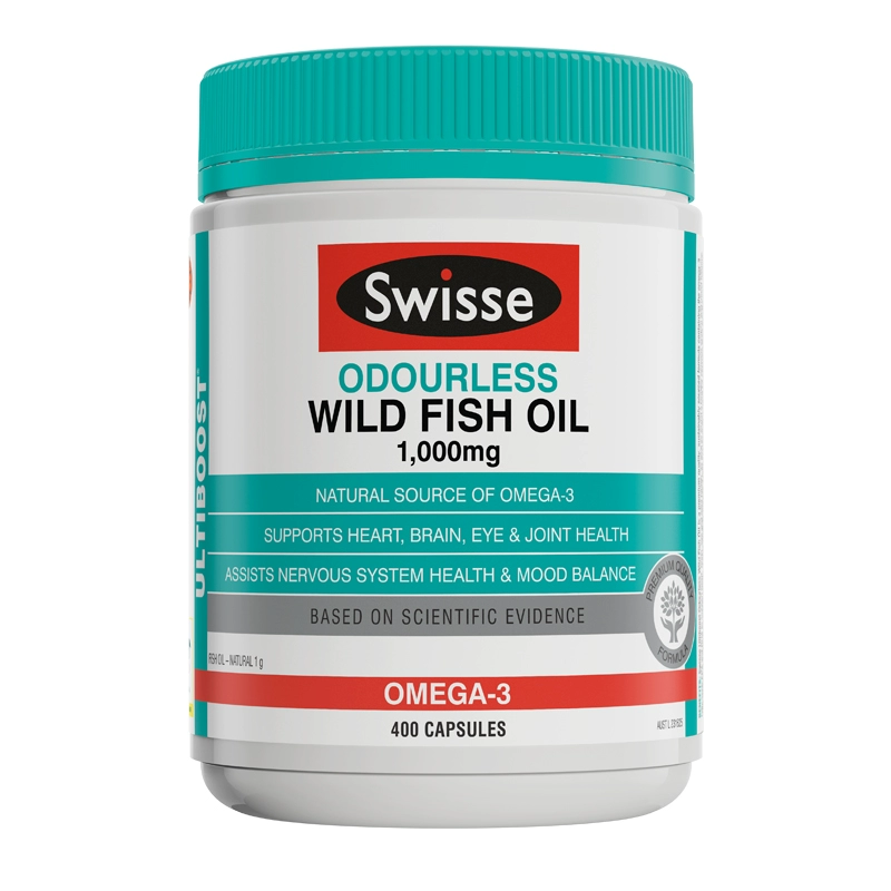【直播专享】Swisse斯维诗深海鱼油胶囊omega3成人中老年DHA/EPA