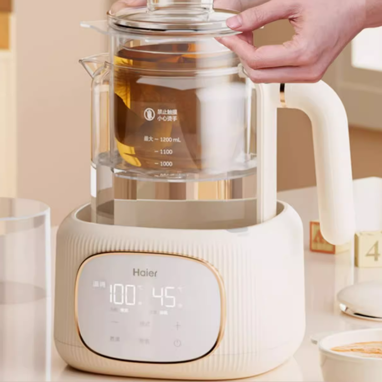 海爾恒溫熱水壺恒溫壺嬰兒調奶器沖奶機熱奶專用溫奶泡奶智能家用