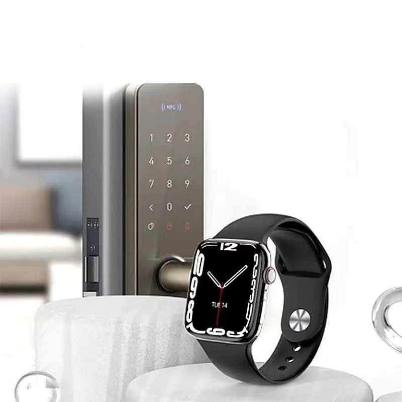 华强北S8顶配版手表适用于苹果安卓智能手表多功能不锈钢NFC16