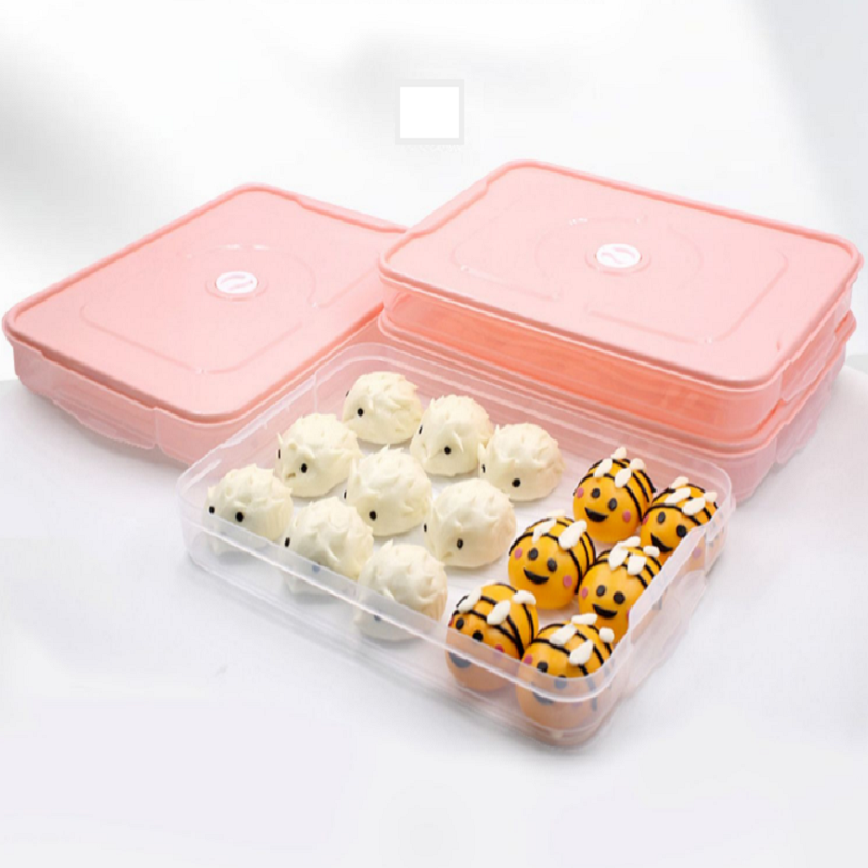 饺子盒速冷冻家用冰箱收纳多层保鲜盒分格托盘厨房食品食物盒
