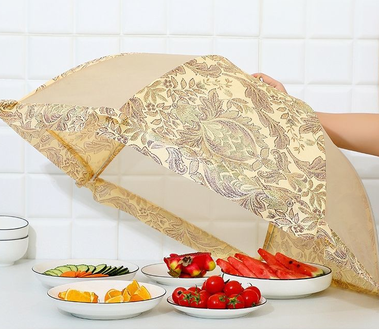 超大号可折叠餐桌罩防蝇虫饭菜罩子盖菜罩家