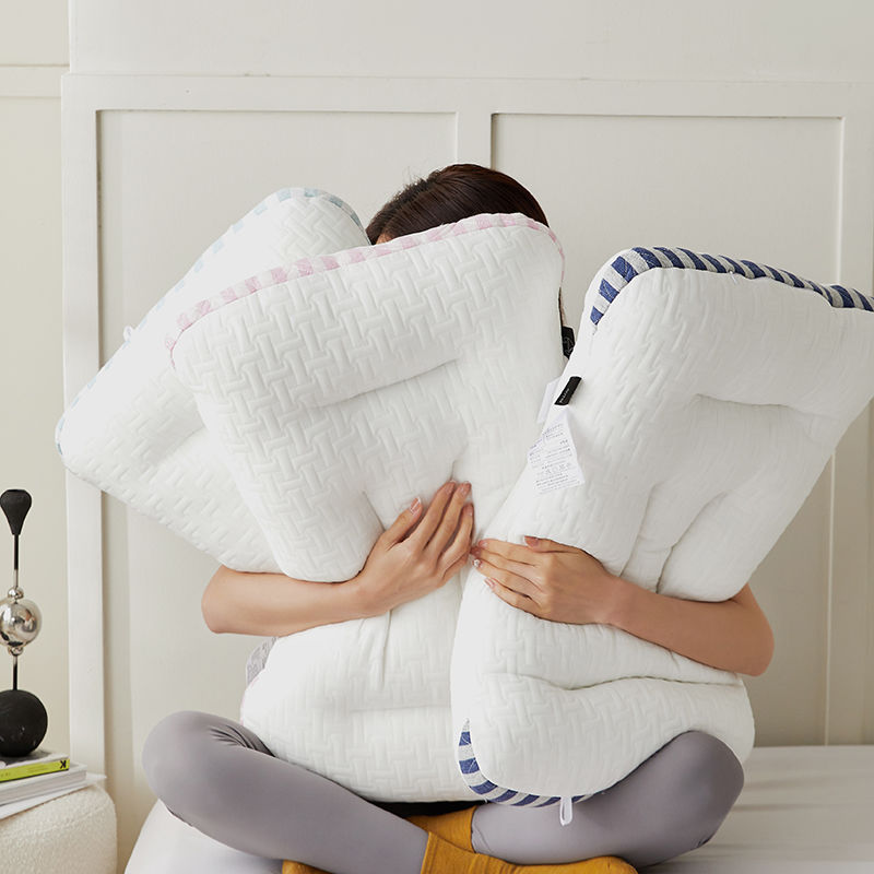 保健枕头单人一只抗菌护颈枕芯可水洗不变形助眠宿舍成人家用一对