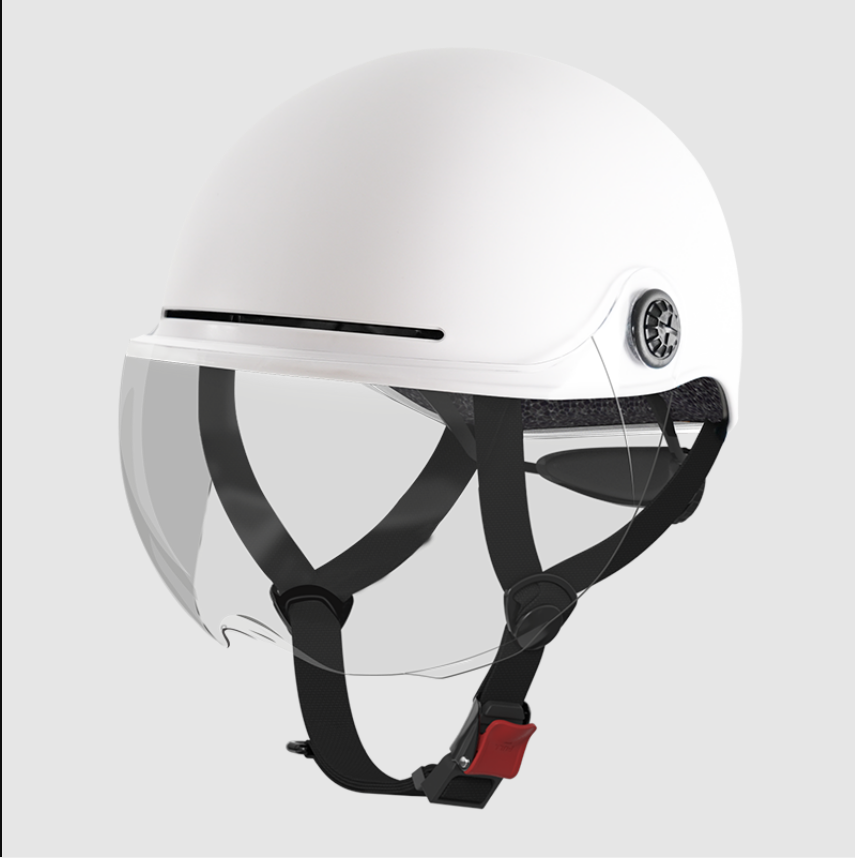雅迪3C精选电动摩托车头盔男女骑行半盔四季通用电瓶车安全帽M2